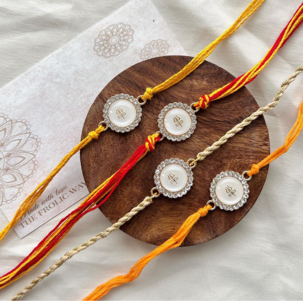 Trishul Thread Rakhi