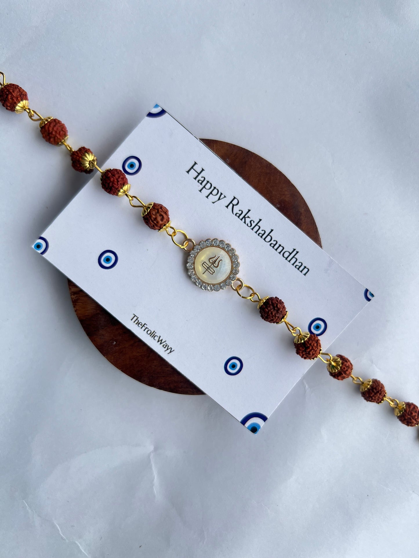 Rudraksh Trishul Rakhi
