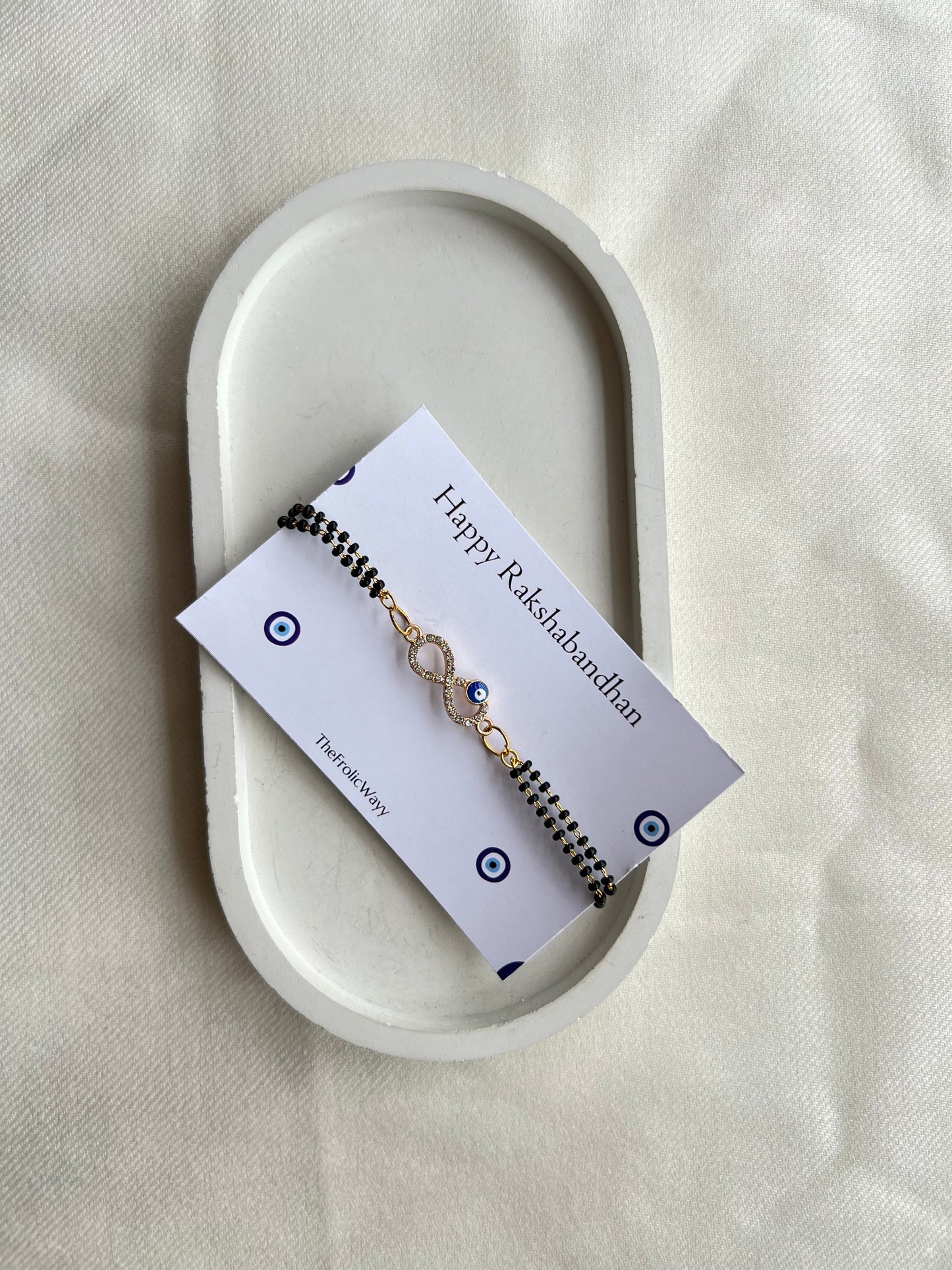 Infinity Mangalsutra Rakhi