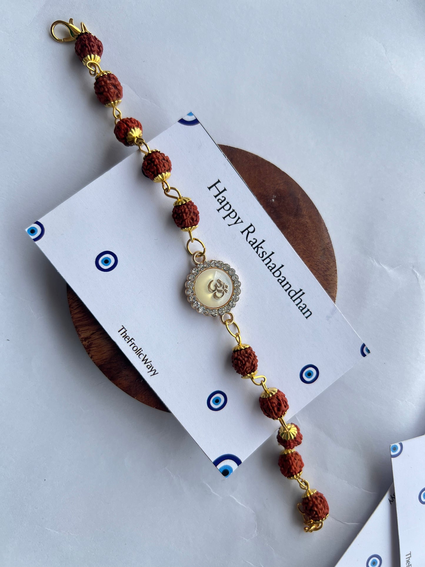 Rudraksh OM Rakhi