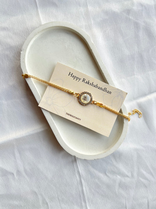 Trishul Bracelet Rakhi