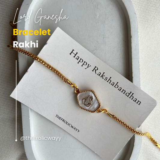 Ganesha Bracelet Rakhi