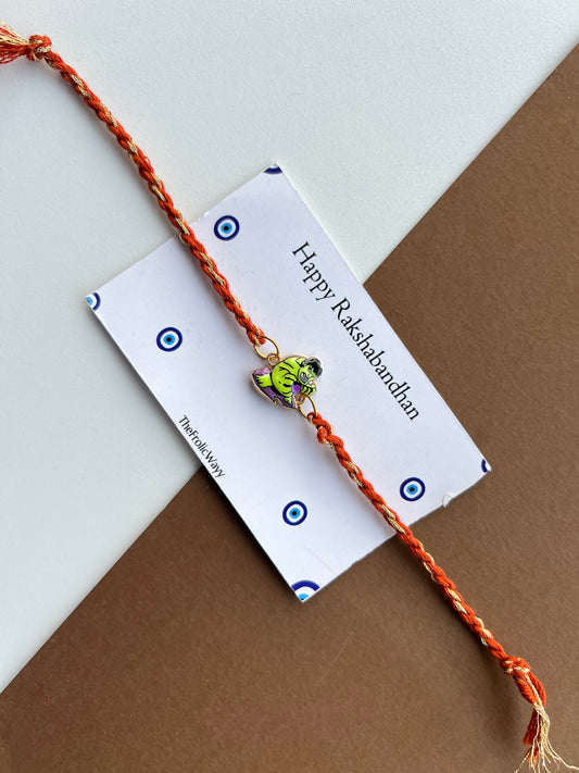 Brown Thread Hulk Rakhi