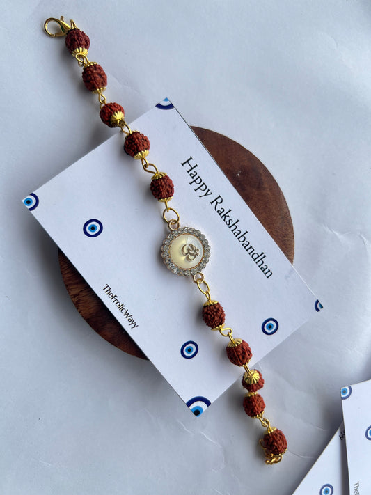 Rudraksh OM Rakhi
