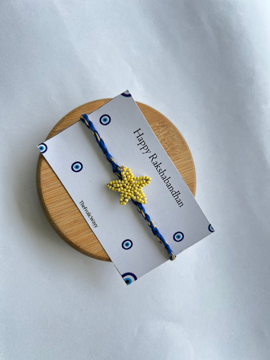 Star Bead Rakhi
