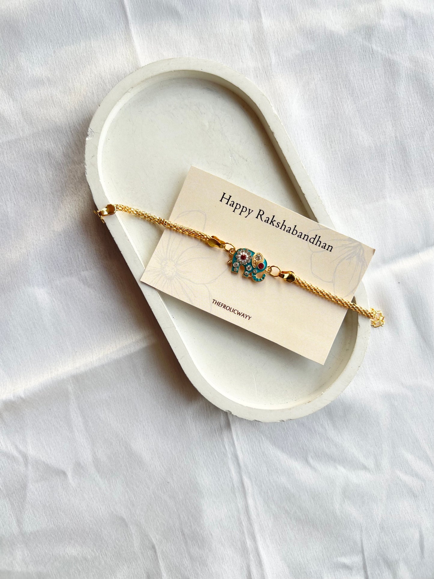 Elephant Bracelet Rakhi